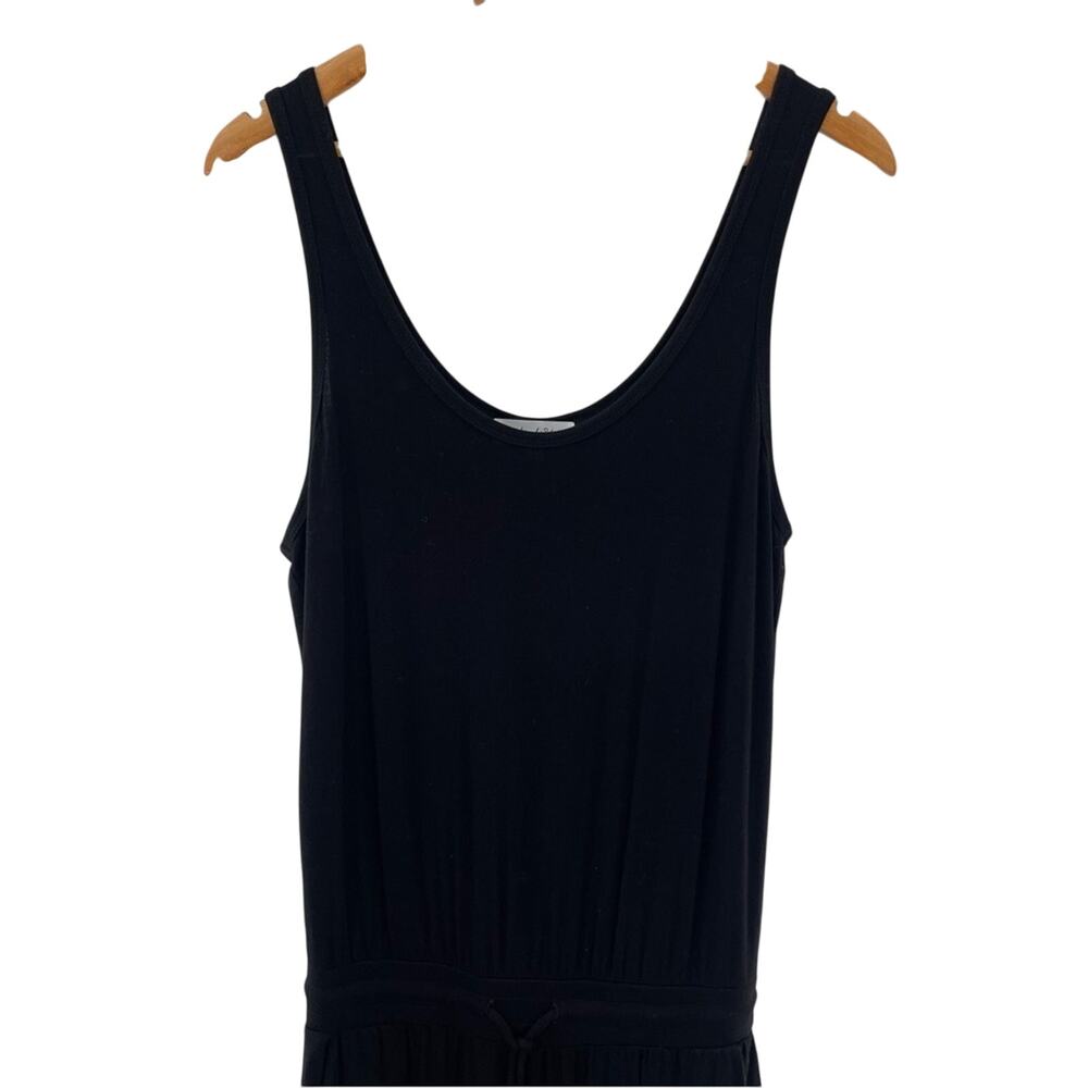 Michael Stars Revolve Theo Tank Jumpsuit in Black Comfy Soft Stretch Size Small - Picture 4 of 8
